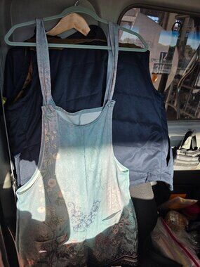 Cute ladies short overall